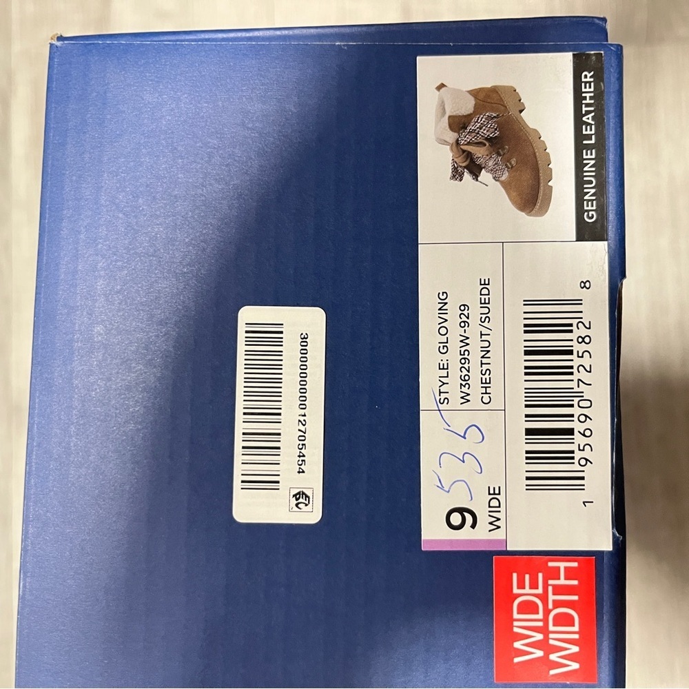 White Mountain Gloving Brown Winter Boots with Shearling, 9 Wide - Picture 8 of 8